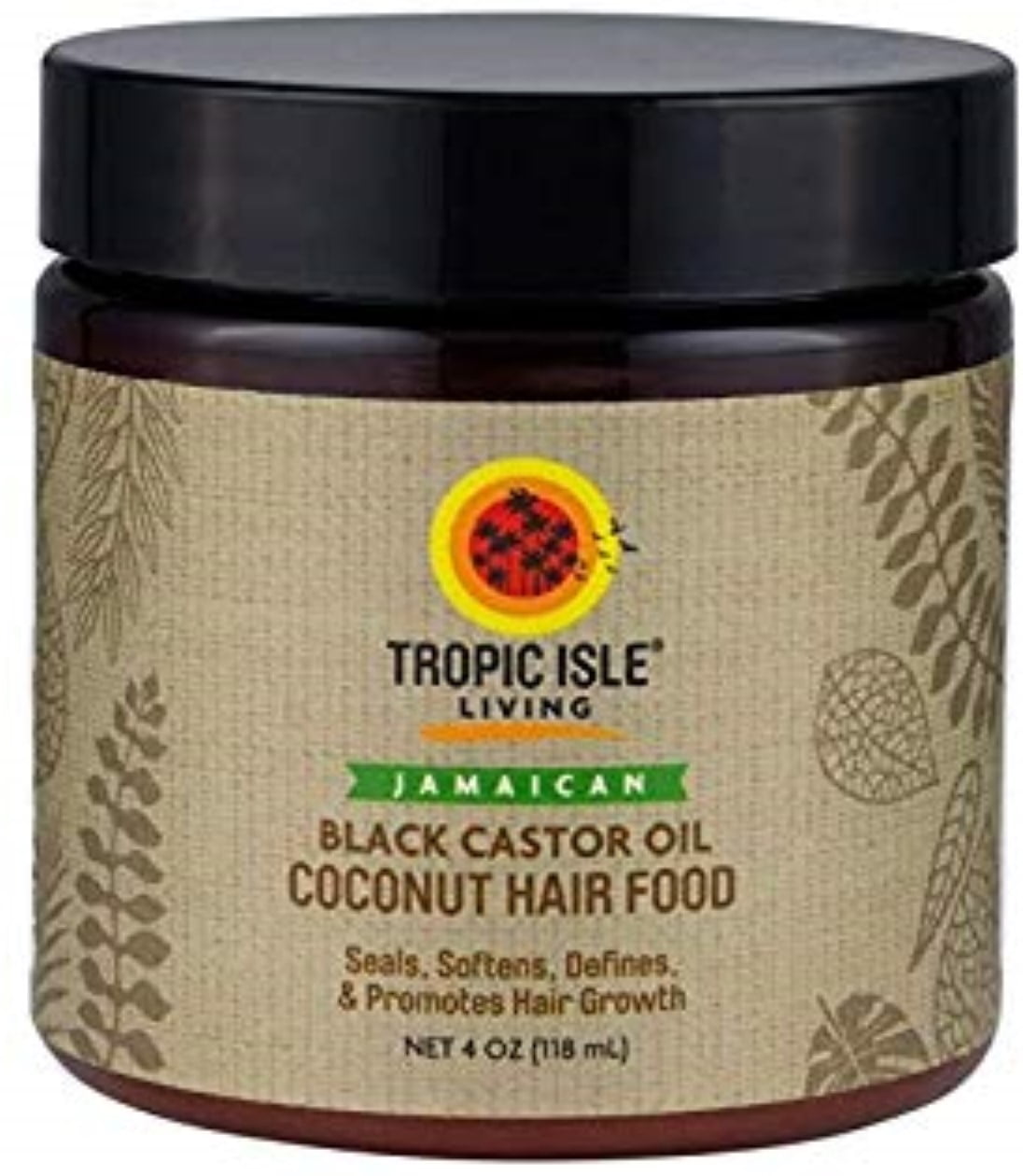 Tropic Isle Living Coconut Jamaican Black Castor Oil Hair ...