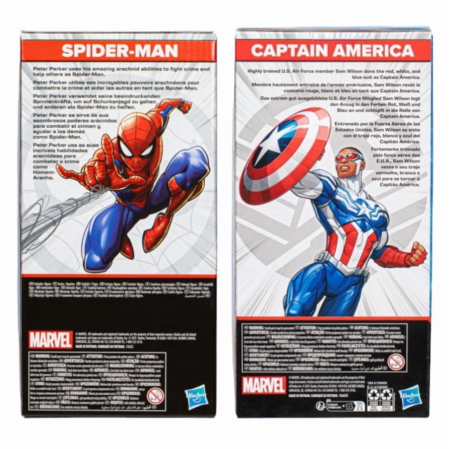 Marvel Basic 9.5" Super Hero 4-Pack Set
