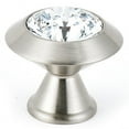 thumbnail image 2 of Alno 1 1/4" Art Deco Crystal Knob - Clear / Polished Nickel, 2 of 3