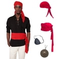 thumbnail image 2 of Disfraz BEDJIMI Medieval Renacentista Pirata Fiesta de Halloween, 2 of 6