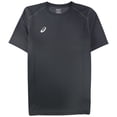 thumbnail image 1 of ASICS Mens Logo Basic T-Shirt, Grey, X-Small, 1 of 2