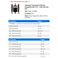 thumbnail image 2 of Automatic Transmission Filter Kit - Compatible with 1975 - 1986 Chevy K20 1976 1977 1978 1979 1980 1981 1982 1983 1984 1985, 2 of 2