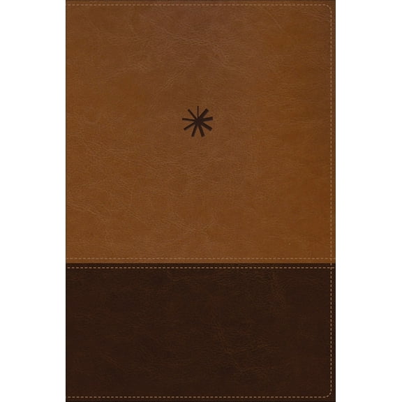 Nbla, Biblia CronolÃ³gica de Estudio, Interior a Cuatro Colores, Leathersoft, DOS Tonos CafÃ©, Comfort Print, (Hardcover)