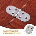 thumbnail image 3 of AURARMLET 2Ud Bisagras Para De Comedor Plegable En Inoxidable Resistentes Al Desgaste, 3 of 8
