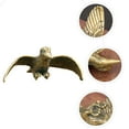 thumbnail image 3 of MLINS  Hummingbird Shaped Figurine Retro Statue Outdoors Chimes Solar Lights Office Golden, 3 of 8
