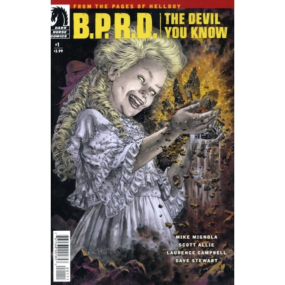 B.P.R.D.: The Devil You Know #1 VF ; Dark Horse Comic Book