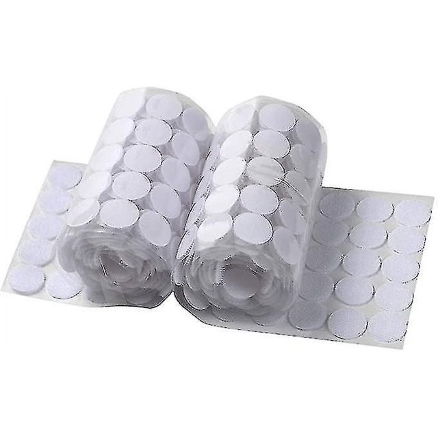 500 cintas adhesivas con puntos en la parte posterior, almohadillas adhesivas de doble cara, monedas autoadhesivas, 250 pares de pegatinas de 2 cm para hacer tú mismo