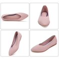 thumbnail image 4 of Zapatos planos Frank Mully Classic con punta en punta para mujer, color rosa, 4 of 7