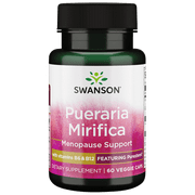 Swanson Pueraria Mirifica with B6 and B12 60 Veggie Capsules