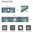 thumbnail image 3 of Yayeee Faucet Mat for Kitchen Sink 14.7" Diatomite Long Splash Guard Pad, Moonlight Forest, 2 Pack, 3 of 7
