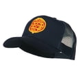 thumbnail image 2 of Circular Celtic Design Embroidered Trucker Cap - Navy OSFM, 2 of 5