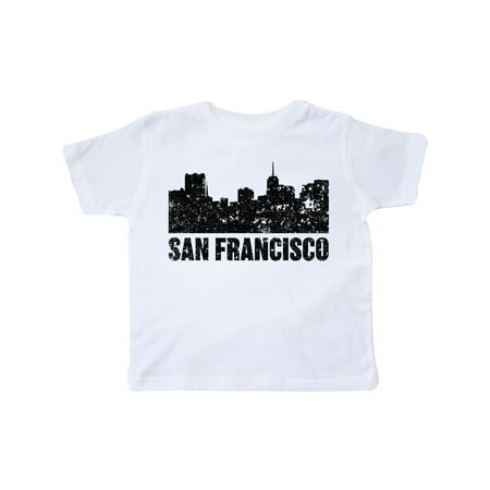 

Inktastic San Francisco Skyline with Grunge Gift Toddler Boy or Toddler Girl T-Shirt