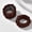 Brown, variant on Knit Heardband for Everyday Comfort and Ponytail Holders for Thick Hair—All Season Wear and No Design