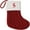 S, variant on I Personalized Initial Alphabet Christmas Stocking Letter I 7 Inch Height Knitted Fabric Holiday Decor For Family Party Gift Storage Festive Hanging