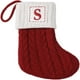 thumbnail image 2 of Initial Alphabet Christmas Stockings 7inch Letter Personalised Xmas Stocking Letter Personalised Xmas Stocking 26 Soft Stockings Decorations For Family Party, 2 of 2