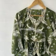thumbnail image 4 of Forest Leopard Printed Dress, Cotton Dress, Handblock Dress,Sketer Circle Dress, Flapper Dress, Blousen Dress ,Short Dress, 4 of 7