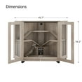 thumbnail image 4 of Unipaws Hamster Corner Cage, Large Critter Nation Cage for Guinea Pigs, Rabbit, Ferret Cage, 4 of 7