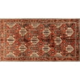 thumbnail image 1 of Ahgly Company Indoor Rectangle Traditional Crimson Red Persian Area Rugs, 6' x 9', 1 of 6