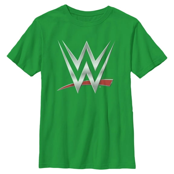Boys WWE Chrome Logo T Shirt