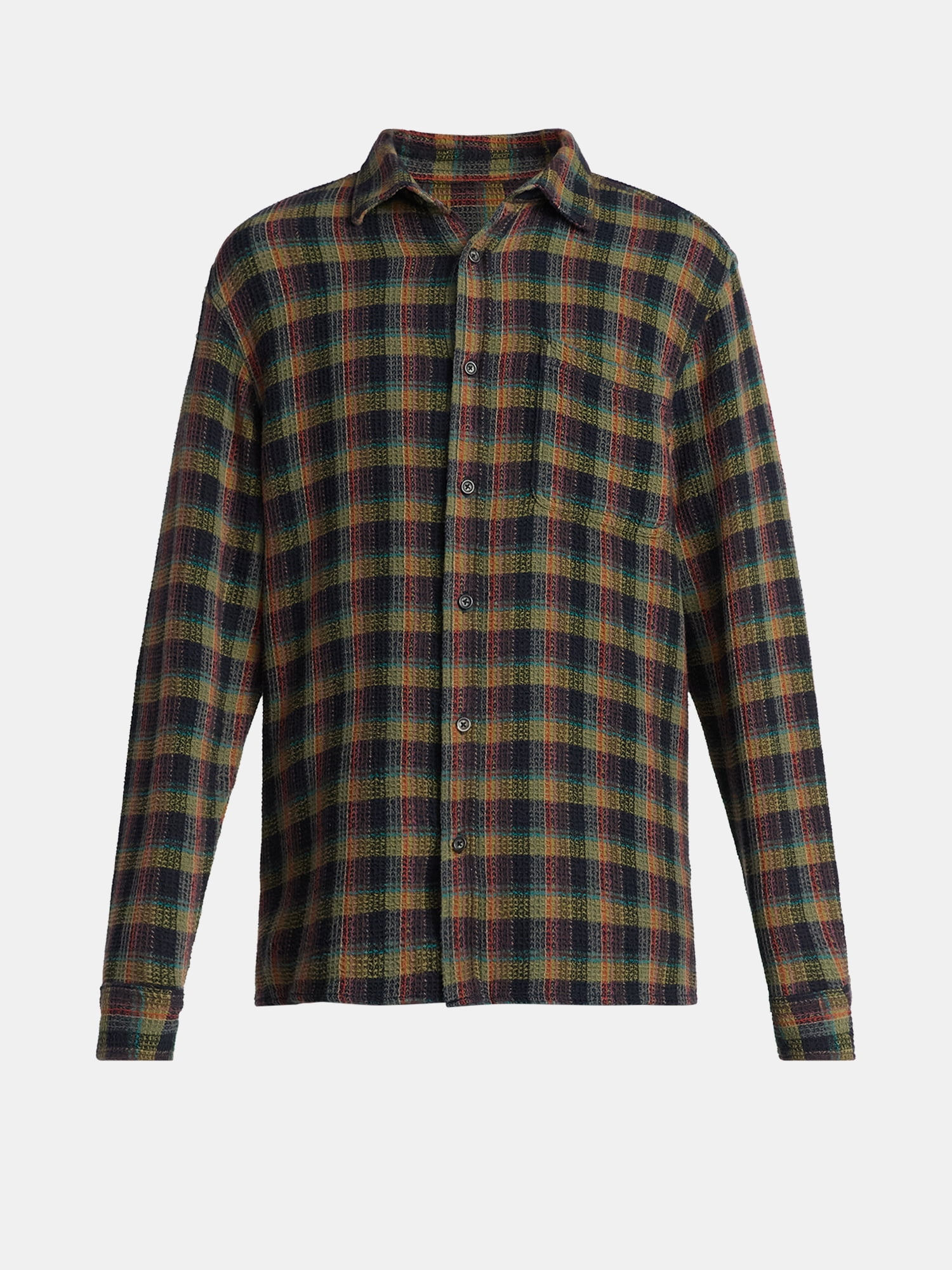 No Boundaries Men's & Big Men's Long Sleeve Textured Shirt , Sizes XS-5XL