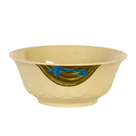 Excellante Wei melamine dinnerware collection 25 oz, 6 1/4" scalloped bowl, comes in dozen