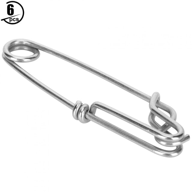 Longline Snap,6pcs Stainless Steel Tuna Fishing Tackle Tuna Clips Elevated Design