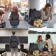 thumbnail image 5 of Mochila Para Laptop 15.6 Pulgadas Matein 1161 Térmica Con Interior Impermeable 25l Color Negro Lisa Para Hombre Y Mujer Negro, 5 of 7
