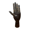 thumbnail image 4 of Modelo de mano de madera, maniquí, figura, expositor de joyas, organizador simple Izquierda, 4 of 9