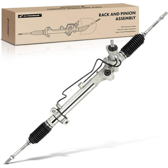 A-Premium Power Steering Rack and Pinion Assembly, with Boots & Inner Tie Rod End, Compatible with Toyota Tacoma 1998-2004, 2.4L 3.4L RWD Only, Replace # 4425004010, 4550339065, 4550339085