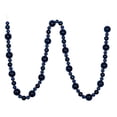 thumbnail image 1 of Vickerman N181731 9 ft. Midnight Blue Assorted Ball Garland, 1 of 1