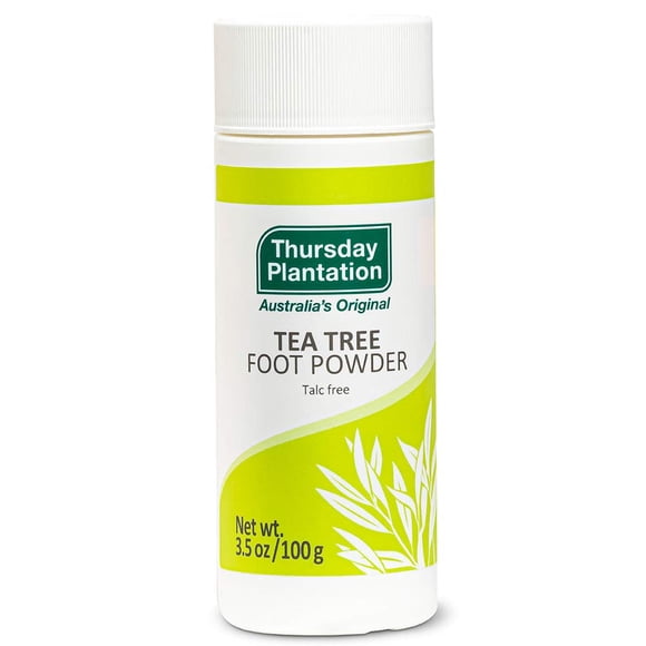 Polvo para pies Thursday Plantation Tea Tree, 100 ml, evita el mal olor