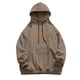 thumbnail image 4 of MHFRRA Sudadera con Capucha y Cordón con Estampado de Cabeza de Toro para Hombre, Estilo Informal, Cómoda, para Uso Diario Caqui, 4 of 4