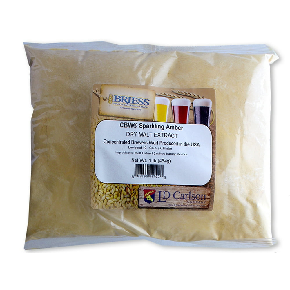 Briess Dry Malt Extract Sparkling Amber 1 lb.