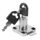 thumbnail image 1 of Cerradura de gabinete con llave, cerradura de seguridad para vitrina, cerradura de seguridad para cajón, cerradura de armario de acero inoxidable, 1 of 7