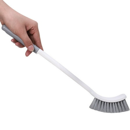 Cleaning Supplies under $5 kkbbma Toilet Brush, Toilet Bowl Brush for Bathroom Deep Cleaning, Long Handle Toilet Cleaner Scrubber for Dead Corner Clean
