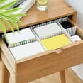 thumbnail image 2 of HONITANO 10Pcs Bathroom Drawer Organizer White Plastic for Closet Management, 2 of 8