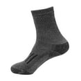 thumbnail image 3 of Men Women Winter Outdoor Sports Socks 1 Pairs, Super Thick Thermal Hiking Socks, Breathable Odor Resistant Crew Socks for Skiing and Cold Weather Activities - Black, 3 of 6