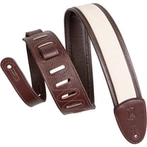 Levy's MHG 2.5" Wide Hemp Guitar Strap Dark Brown