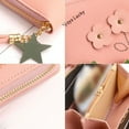 thumbnail image 5 of gcong Stylish Floral Tassel Zipper Wallet for Women Compact Multifunctional Card Holder and Purse Daily, 5 of 6