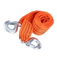 4 Meter Load 3 Ton Car Trailer Towing Rope Strap Tow Cable with Hooks