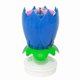 thumbnail image 3 of Rotating Musical Lotus Flower Birthday Candle Toy for Cake Decorations, 3 of 5