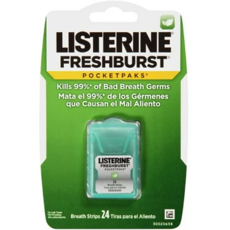 6 Pack - Listerine PocketPaks FreshBurst 24 Each