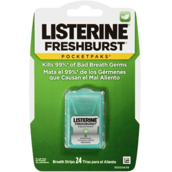 6 Pack - Listerine PocketPaks FreshBurst 24 Each