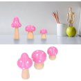 thumbnail image 5 of Mushroom crafts, innovative cute wooden decorations, for decoration, 5 of 5
