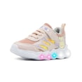 thumbnail image 3 of Tenis Deportivo Para Niña Con Luces Led Conejito Tornasol rosa claro 15, 3 of 6
