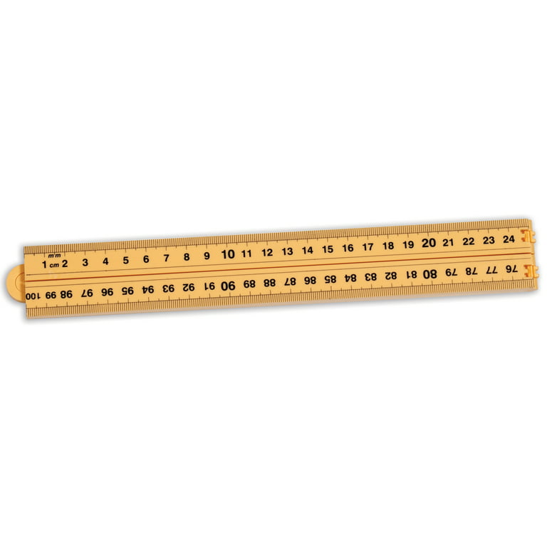 Learning Advantage Folding Meter Stick - Imperial and Metric - 39.4L 