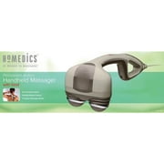 Homedics Percussion Pro Action Massager with Heat and Dual Pivoting Heads