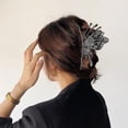 thumbnail image 4 of Butterfly Hair Claw Clips for Women,2Pcs Large Non-Slip Strong Metal Butterfly Hair Clips Sparkly Hold Hair Jaw Clips Cute Hair Claws Big Butterfly Clips Cute Hair Clips Headwear Gifts, 4 of 5