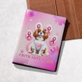 thumbnail image 5 of Faith Love Hope Cavalier King Charles Spaniel Breast Cancer Awareness Survivor Travel Passport Wallet Dog Lover Gifts PU Leather Passport Holder Cover - 02017, 5 of 5