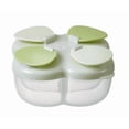 thumbnail image 2 of Formula Dispenser With Four Compartment Infant Powder Dispenser Portable Snack Containers For Travel Outdoor, 2 of 9